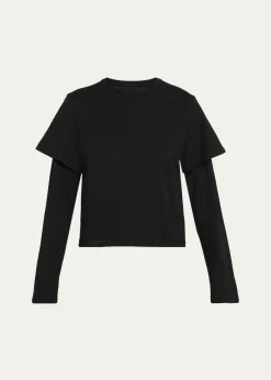 Still Here2Tee Layered Long-Sleeve T-Shirt