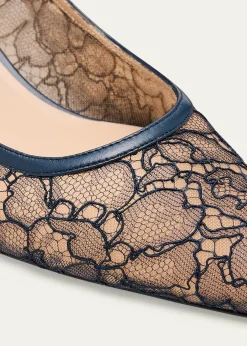 Stuart Weitzman50mm Stuart Power Lace Pumps