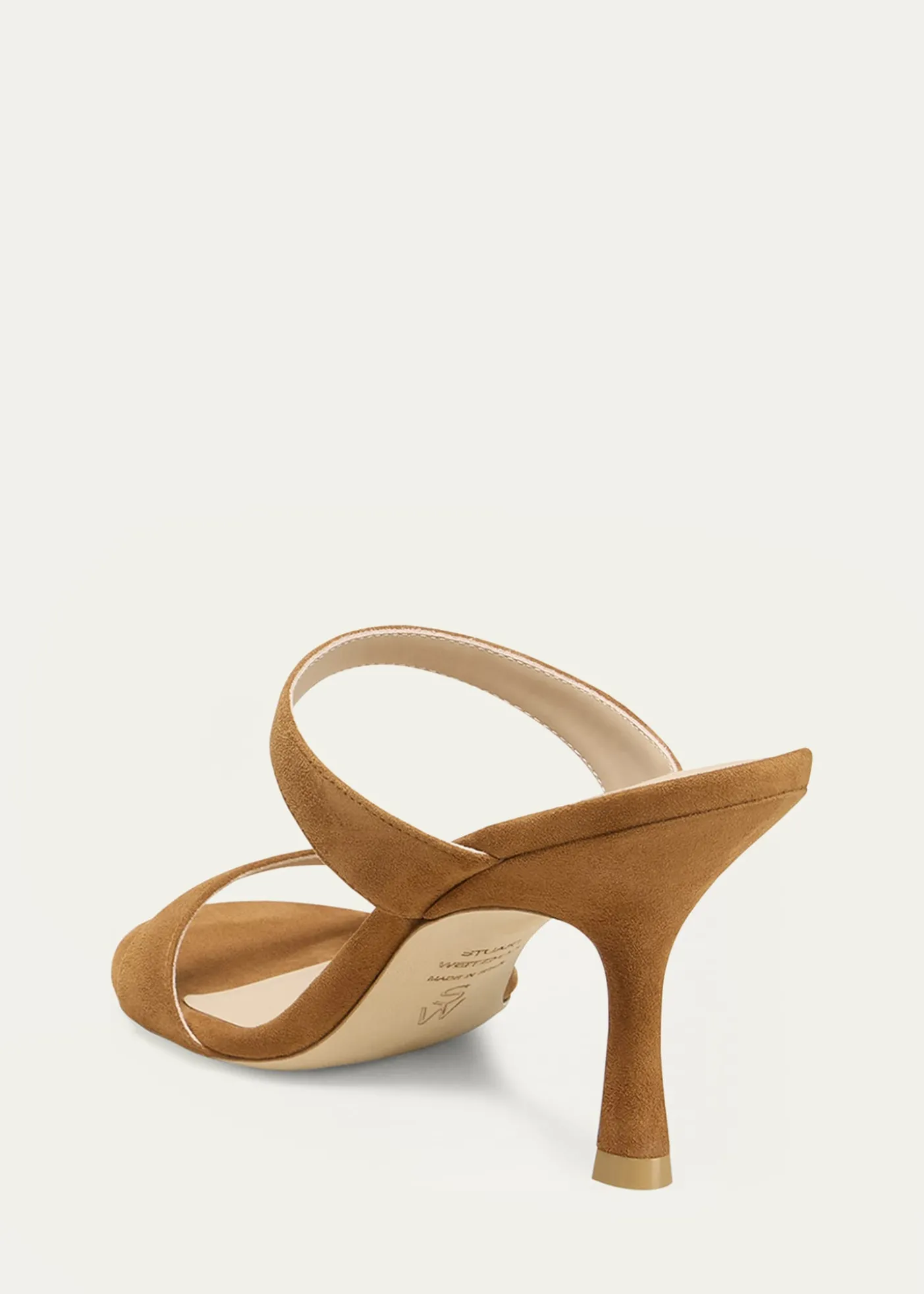 Stuart WeitzmanNudist Suede Slide Sandals