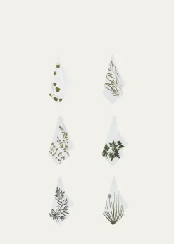 SUMMERILL & BISHOPHerbarium Napkins, Set of 6