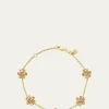 Sydney Evan14K Daisy Cocktail Chain Bracelet