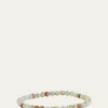 Sydney Evan14K Gold Diamond Heart on Impression Jasper Bracelet