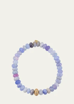 Sydney EvanSea Urchin Rondelle Bead Bracelet