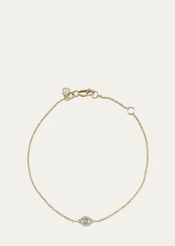 Sydney EvanSmall Diamond Evil Eye Bracelet