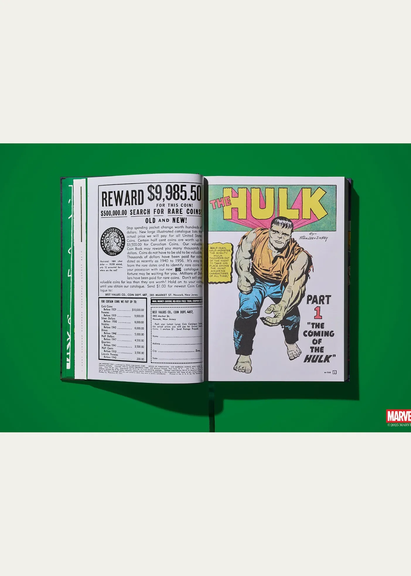 TASCHEN"Marvel Comics Library. Hulk. 1962-1966" Book by Douglas Wolk