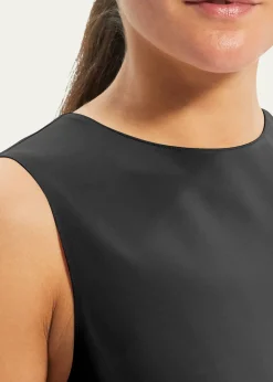 TheorySilk Straight Shell Top
