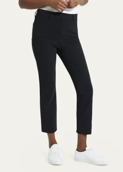 TheoryTreeca Precision Ponte Five-Pocket Cropped Pants