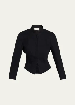 THE ROWBastien Single-Breasted Fitted Jacket