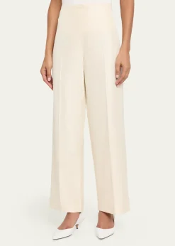 THE ROWBeta Silk Shantung Pajama Pants