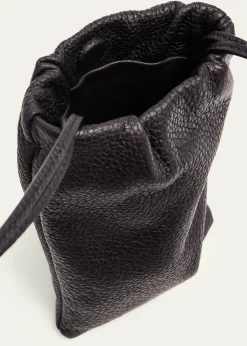 THE ROWBourse Phone Case in Deer Leather