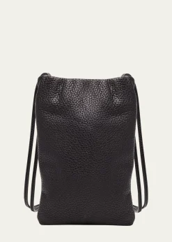 THE ROWBourse Phone Case in Deer Leather