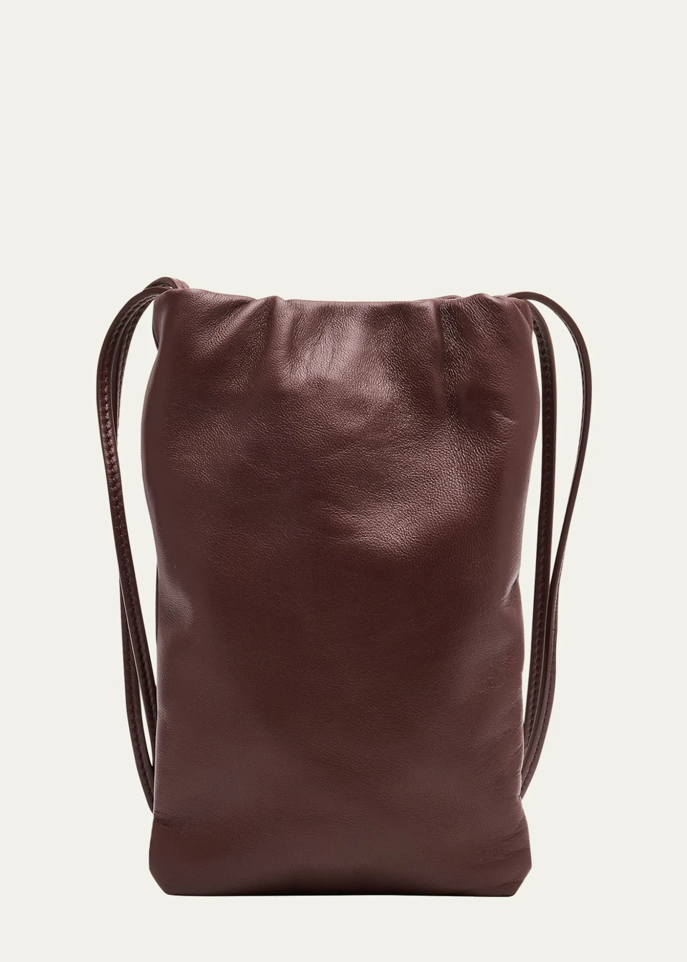 THE ROWBourse Phone Case in Silk Leather