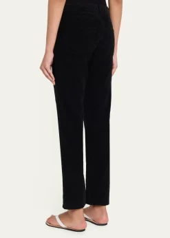 THE ROWFima Corduroy Slim-Leg Ankle Pants
