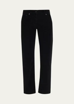 THE ROWFima Corduroy Slim-Leg Ankle Pants