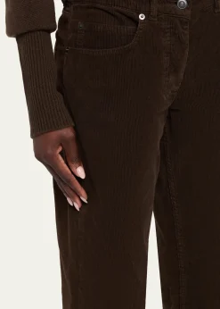 THE ROWFrava Corduroy Straight-Leg Pants