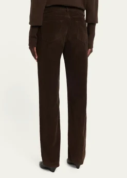 THE ROWFrava Corduroy Straight-Leg Pants