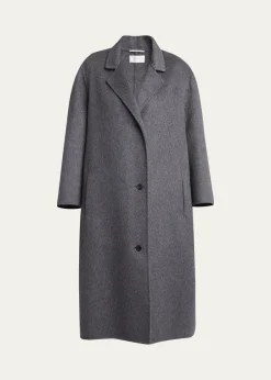 THE ROWGustaf Cashmere-Silk Single-Breasted Coat
