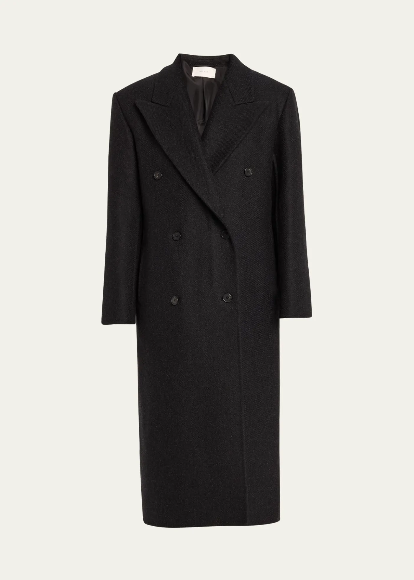 THE ROWHariet Double-Breasted Wool-Cashmere Long Coat