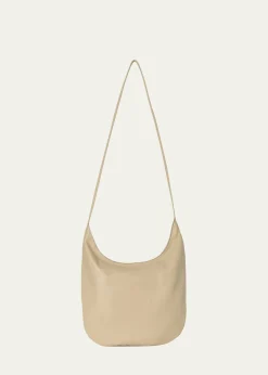THE ROWIzzy North-South Crossbody Bag in Silky Leather