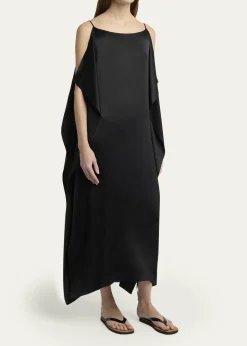 THE ROWKylo Draped Silk Maxi Dress