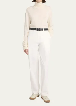 THE ROWLizzy Cashmere Turtleneck Sweater