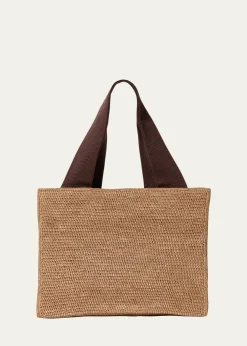 THE ROWLoretta Tote Bag in Raffia
