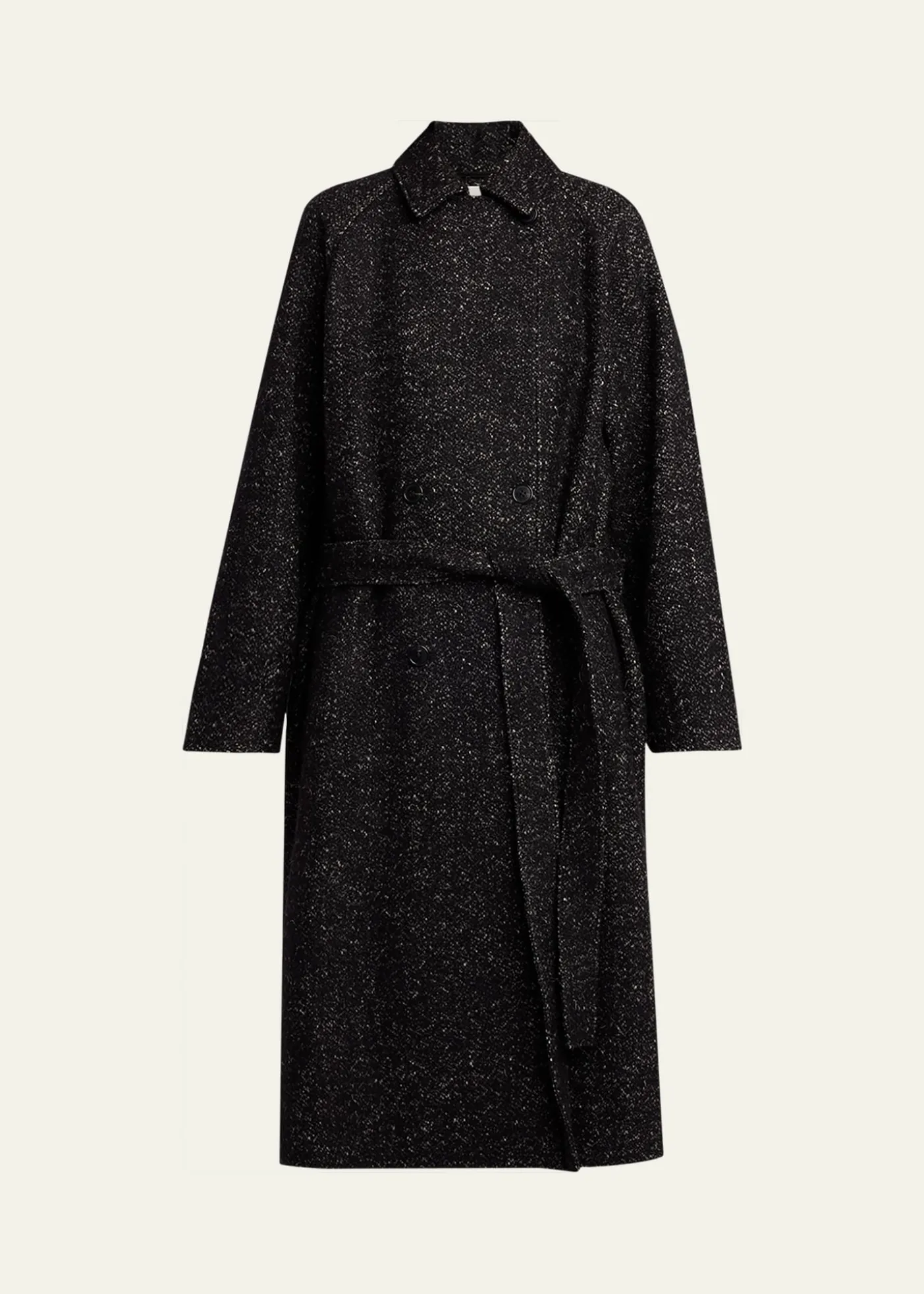 THE ROWMacaria Belted Wool Oversized Coat