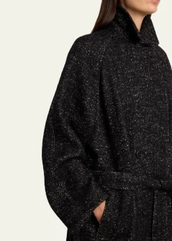 THE ROWMacaria Belted Wool Oversized Coat