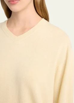 THE ROWMigeia V-Neck Cashmere Sweater