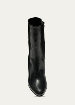 THE ROW90mm Ornella Leather Booties