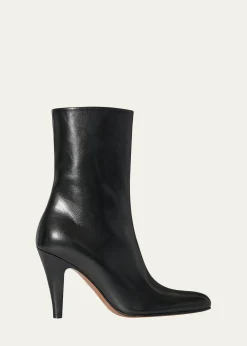 THE ROW90mm Ornella Leather Booties