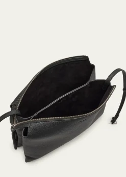 THE ROWNu Twin Crossbody in Lux Grained Calfskin
