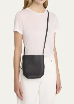 THE ROWPark North-South Crossbody Tote Bag in Leather