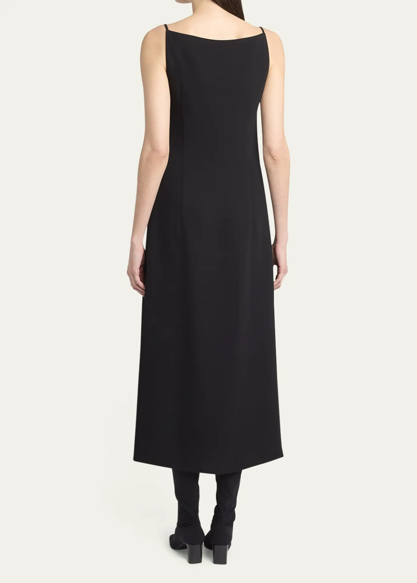 THE ROWSeraphina High-Neck Sleeveless Midi Dress