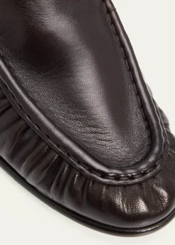 THE ROWSoft Moccasin Two Leather Loafers