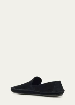 THE ROWTyler Suede Moccasin Loafers