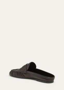 THIS ITEM IS NOT AVAILABLE.Saint LaurentLe Loafer Leather Penny Loafer Mules
