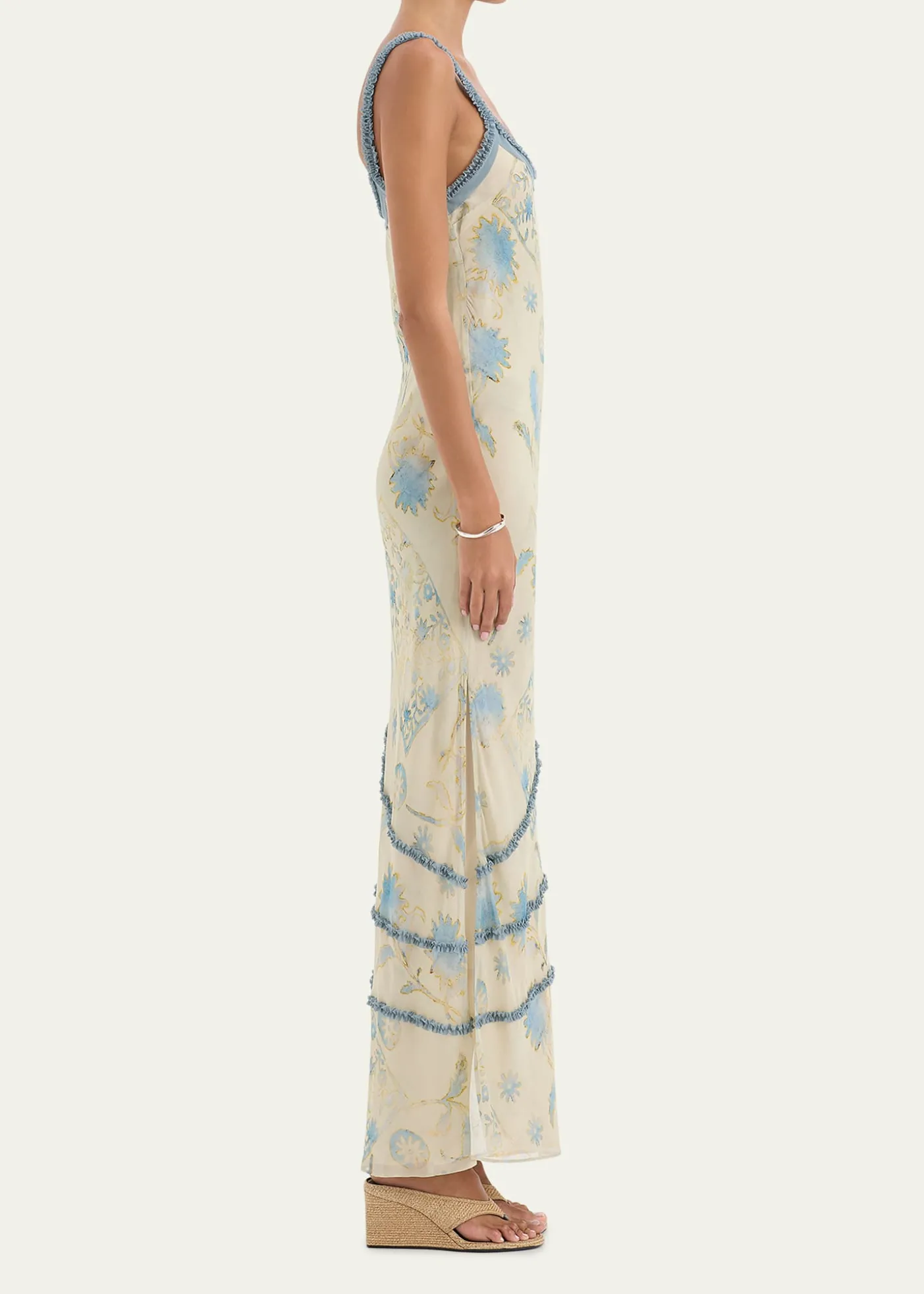 THIS ITEM IS NOT AVAILABLE.SIRCecile Ruffle Maxi Dress