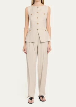 ToccinAmra Boat-Neck Vest