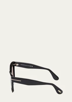TOM FORDElvira Cat Eye Acetate Sunglasses