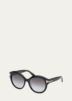 TOM FORDIcon Collection Round Sunglasses
