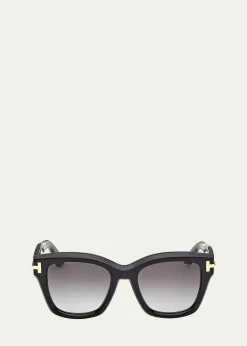 TOM FORDIcon 53mm Butterfly Sunglasses