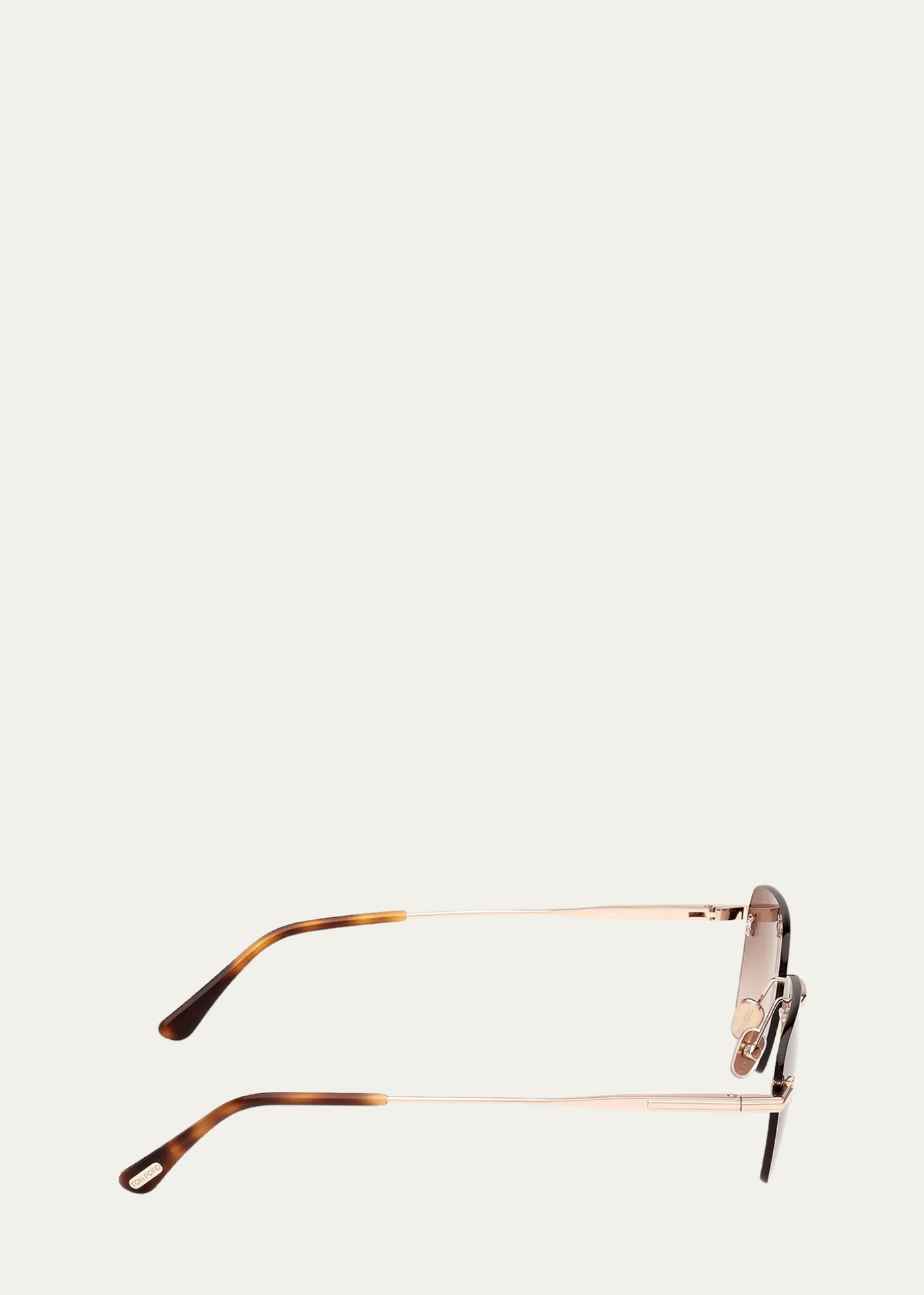 TOM FORDJake 54mm Rectangular Sunglasses