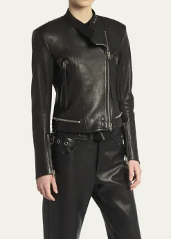 TOM FORDLeather Moto Jacket
