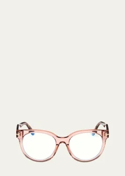 TOM FORDRound Acetate Optical Glasses