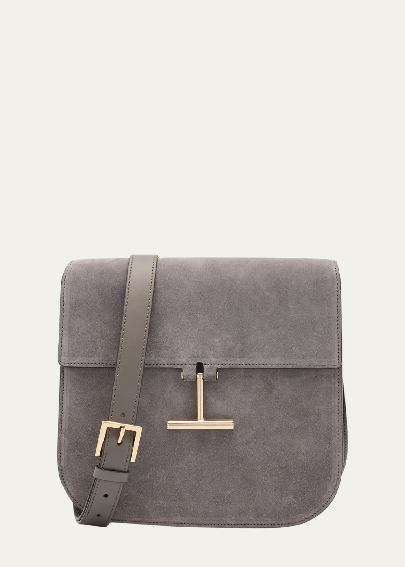 TOM FORDTara Medium Crossbody Bag in Suede