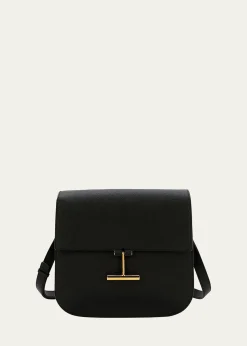 TOM FORDTara Mini Shoulder Bag in Grained Leather