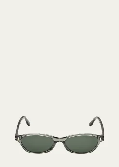 TOM FORDTara 57mm Square Sunglasses
