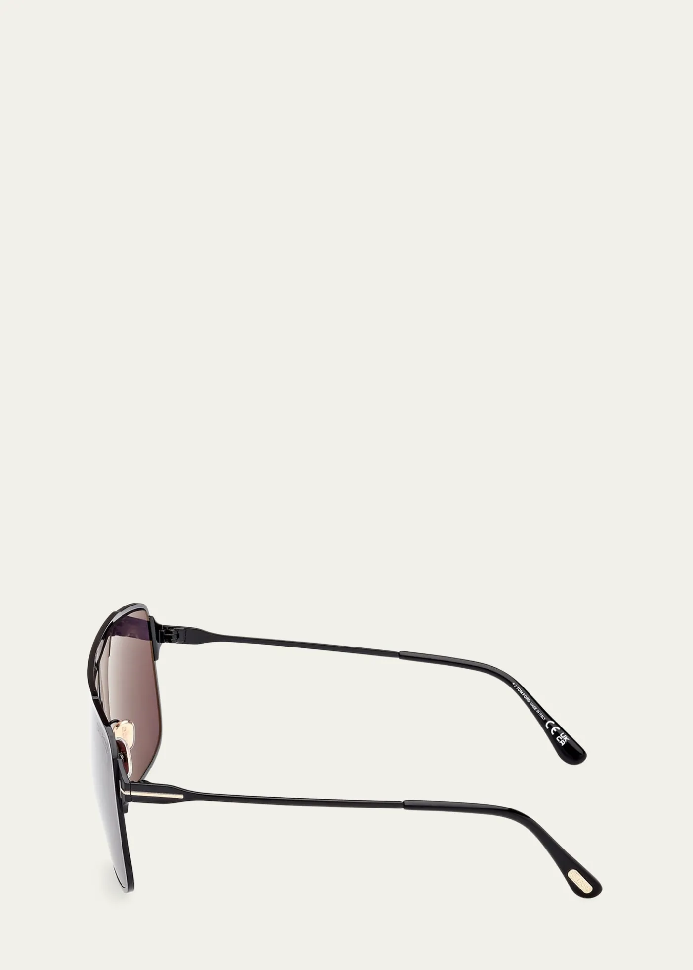 TOM FORDZappa Metal and Acetate Aviator Sunglasses