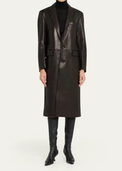 TONYWACKVegetable-Tanned Leather Coat